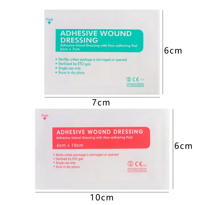 【In Stock】10/50/100Pcs Emergency Waterproof Material Wound Hemostasis Aid Bandage Adhesive Plaster Breathable Bandage-Aids Wound Dressing Band Sticker Bands