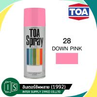 ( Promotion+++) คุ้มที่สุด TOA สีสเปรย์ ทีโอเอ #28 DAWN PINK 28 ชมพู 400cc. ราคาดี อุปกรณ์ ทาสี อุปกรณ์ ทาสี บ้าน อุปกรณ์ ทาสี ห้อง อุปกรณ์ ใน การ ทาสี