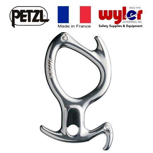 Petzl Pirana Descender Belay Device for Single/Double Ropes Climbing