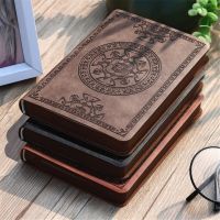 PU Leather Journal Notebook Thicken Notepad Personal Planner Memo Book Sketchpad Wide Lined for Women Men Student Gift W3JD Note Books Pads