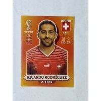 Ricardo Rodriguez สติ๊กเกอร์สะสม ฟุตบอลโลก world cup 2022 Switzerland ของสะสมทีมฟุตบอล สวิตเซอร์แลนด์