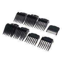 New 8Pcs Black Limit Comb For Universal Hair Clipper Guide Attachment Men Barber Shaver Replacement Accessories