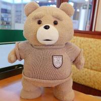 8 styles Movie Teddy Bear Ted 2 Plush Toys In Apron Soft Stuffed Animals Plush 45cm A birthday present for a good friend