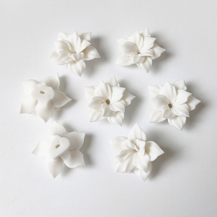 50pcs-white-color-flat-bottom-porcelain-ceramic-flowers-material-handmade-jewelry-diy-earrings-for-wedding-making-accessories