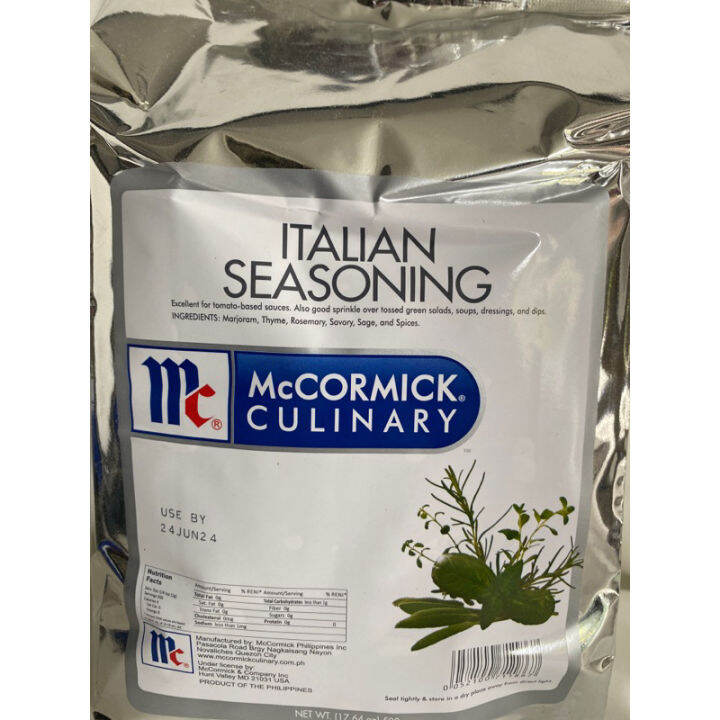 McCormick Italian Seasoning 500g Large Serving Foil Pack Fast Shipping
