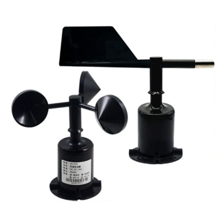 30M/S Polycarbon Wind Speed Direction Sensor Black Wind Speed Direction