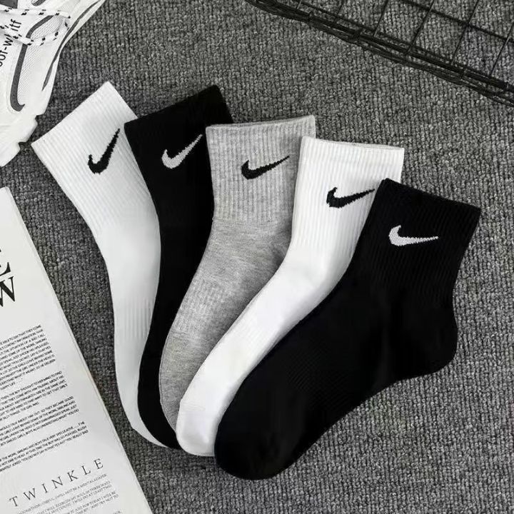 5Pairs/3Pairs Men's Sports Casual Socks Men's Short/Mid Tube/Long Tube ...