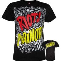 เสื้อวง PARAMORE Riot RockYeah รุ่นใหม่ ไซส์ S M L XL 2023