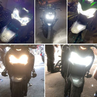 H7 LED ไฟหน้าหลอดไฟสำหรับ KAWASAKI ZX1000 EX650 Ninja ZX10R ZX6R 300 650 versys KLR650 ZR900 Z900 ABS 16-2018