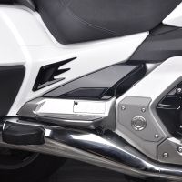 Panical Side Flow Hood Fairing Protection Board ABS Chrome Silver Black For Honda Goldwing GL1800 BA AD F6B GL1800B 2018-2023