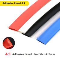 20mm Adhesive Lined 4:1 Heat Shrink Tubing  ท่อหดความร้อน บุด้วยกาว  ฉนวนกันความร้อนผนังสองชั้นกันน้ำพร้อมกาวหนาพันสายไฟ1/2/5เมตร