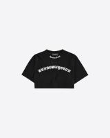 “RDY LOGO” Cropped T-Shirt 03 BLACK