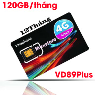 Sim 4G Vina VD89PVD89Plus gói 4GB ngày Free tháng đầu chỉ với 89k tháng thumbnail