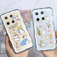 KOSLAM เคสโทรศัพท์แบบใสลายการ์ตูนน่ารักสำหรับ Realme 11 4G 5G 11 Pro 11 Pro 11 Pro + C51 C53 A38 OPPO C55 4G A58 4G A78 4G A98 5G คลังสินค้าพร้อมปลอกโทรศัพท์มือถือ TPU แบบใหม่