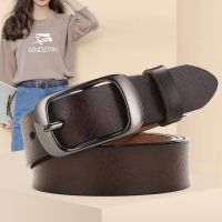 Fashion Retro women belt Belts for women female Lady Metal Leather Double Buckle Waist Belt Waistband high quality