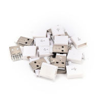 10pcs/lot diy usb male assembly adapter connector plug socket nickel right angle