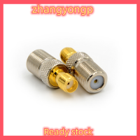 [ZY] Legend F FEMALE JACK TO SMA ตัวเมียแจ็คตรง Coaxial COAX RF ADAPTER CONNECTOR