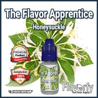 The Flavor Apprentice Honeysuckle - กลิ่นฮันนี่ซัคเคิ้ล สูตรโพรพิลีนไกลคอล - กลิ่นผสมอาหาร - ผ่านการรับรองจาก อย. ประเทศไทย บรรจุและขายโดย Flavorfy กลิ่นผสมอาหารอเนกประสงค์ เหมาะสำหรับ ลูกอม, กัมมี่, น้ำผลไม้, เบเกอรี่, ไอศครีม, ของเหลวอื่่นๆ