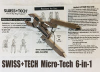 ชุดอุปกรณ์ SWISS+TECH Micro-Tech 6-in-1 เพื่อใช้ สะสม ของฝาก / SWISS2 DeeDee2Pakcom