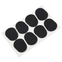 40Pcs Alto/Tenor Saxophone Sax Mouthpiece Patches Pads Cushions Black---0.8mm