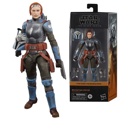 ZZOOI in stock Star Wars The Black Series The Mandalorian Bo katan Kryze 6 Inch 16Cm Original Action Figure Kid Toy Gift Collection