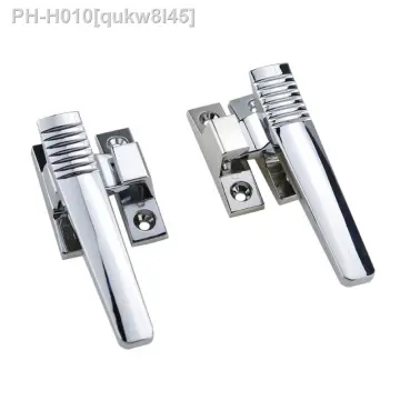 2X Stainless Steel Spring Loaded Walk in Freezer Cooler Door Handle Latch