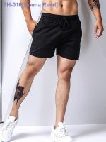 ❅✴❈ Summer mens three-point solid color shorts cotton five-point pants casual pants large size self-cultivation casual fitness middle pants trend