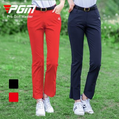 PGM Golf Pants Ladies Trousers Summer Clothing Slim Fit Ball Sports Womens Factory Direct Supply golf