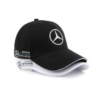 MBenz AMG หมวกเบสบอลผู้ชายผู้หญิง Topi Bordir ม่านบังแดดหมวกแบบปรับได้หมวกกีฬา024