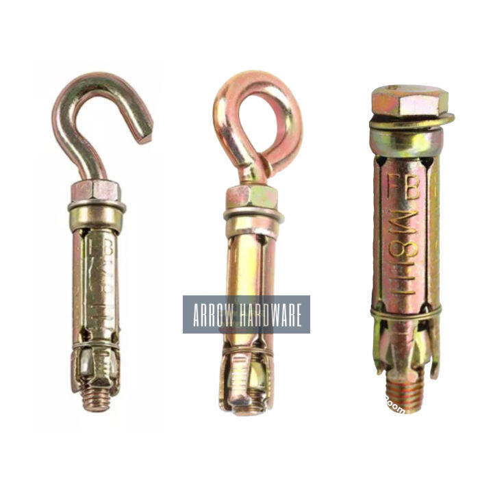 Concrete Expansion Shield Anchor With Eye Bolt Hook For Heavy Duty