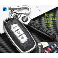 (ฟุต) Cod สำหรับ Ford Territory 2020 2021ฝาครอบกุญแจรถ Key Case Fob รีโมทพวงกุญแจรถอุปกรณ์เสริม