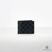 NEW LV MULTIPLE SHORT GRAPHITE DAMIER DAMIER CANVAS