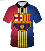 Summer  F. c.barce Lona Football Club Polo 3d Printed New Fashion Polo Shirt 79 2023 new polo shirt