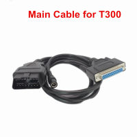 Diagnostic Cables for T-300 T300 Key Programmer T300+ Key Maker OBD2 16PIN TO 25PIN Main Cable OBD2 Connector