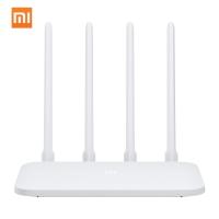 【100%-New】 【Online】 Original Mi WIFI Router 4C 64 RAM 802.11 B/g/n 2.4GHz 300Mbps 4เสาอากาศ Smart APP เราเตอร์ควบคุมเครือข่าย Extender สำหรับ Home