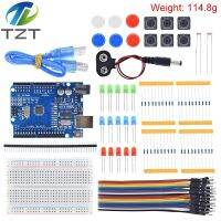 【HOT】 Starter UNO Breadboard Wire Diy School Education Lab