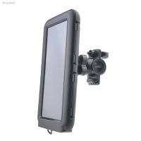 ◊♞ 6.8 Inch Waterproof Phone Case Bicycle Holder Support Motorcycle E-Bike Mobile Phone Bracket Cover GPS Bag for Iphone 13 Pro Max