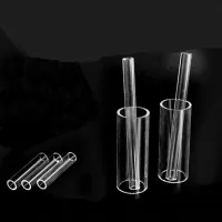 1Pcs 6mm-11mm inner diameter High Transparent organic Acrylic length Cut Hollow duct vessel 300mm L 11mm-15mm OD