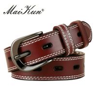 ๑㍿✻  Luxury Leather Belts for Top Cowskin Womens Metal Buckle Jeans Fashion Accessories