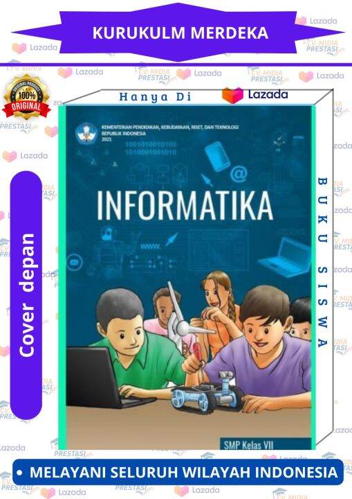 Buku Siswa Kurikulum Merdeka INFORMATIKA SMP/MTS Kelas 7 | Lazada Indonesia