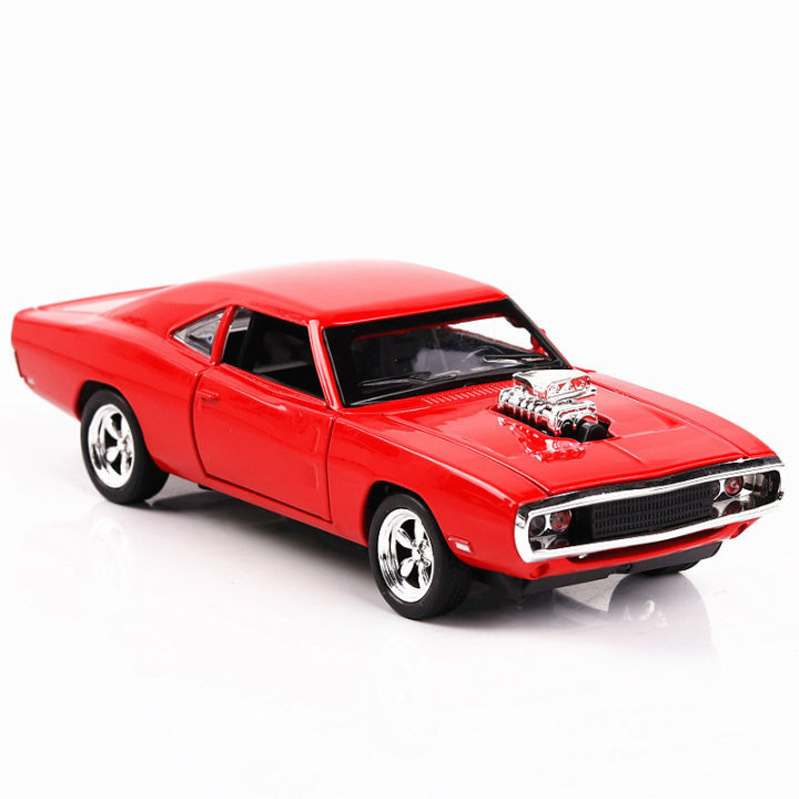 ใหม่132-fast-amp-furious-dodge-charger-รถรุ่น-diecast-alloy-สี่ประตูเปิดรถรุ่นเสียงและแสงของเล่นเด็กของขวัญ