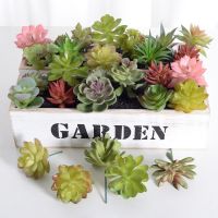 【YD】 1pc Artificial Succulents Garden Arrangement Decoration Landscape Accessories