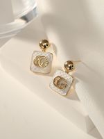 Vivienne Westwood French retro all-match earrings light luxury and high-end 2023 new style hot style celebrity earrings small fragrance style earrings