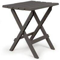 ✧♠ gongyibi577964 51885 Adirondack Outdoor Folding Side Table - folding tables