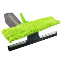 Water spray brush cleaning glass wiper magnetic window brush three-in-one cleaner