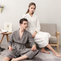 Summer Male Robe Summer Satin Sleepwear Kimono Sexy Loose Bathrobe Gown Men Silky Satin Nightgown Nightwear Home Clothes