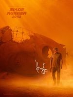 Blade Runner 2049ภาพยนตร์ลงนามภาพพิมพ์ศิลปะโปสเตอร์ผ้าไหมของตกแต่งผนังบ้าน0726