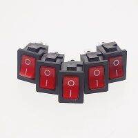 20 x Red 6A10A SPST 3 Pin ONOFF Light 2 Position Boat Rocker Switch