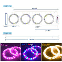 LED Angel Ring Grow Light USB Phyto โคมไฟ Full Spectrum Fitolamp DC5V ควบคุม Phytolamp สำหรับพืชต้นกล้าดอกไม้บ้านเต็นท์