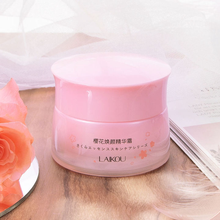 laikou-sakura-face-cream-ญี่ปุ่นซากุระ-ครีมลดริ้วรอยจุดด่างดำช่วยลดเลือนริ้วรอยจุดด่างดำปริมาณ-50-กรัม